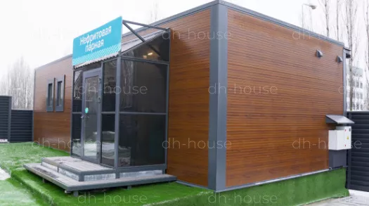 Быстровозводимый банный комплекс по технологии DoorHan